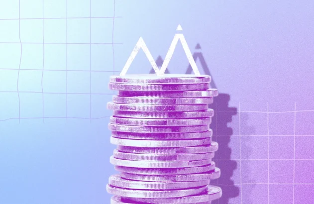 ilustração com moedas e o símbolo do Banco Master sobre elas para ilustrar reportagem sobre o Will Bank