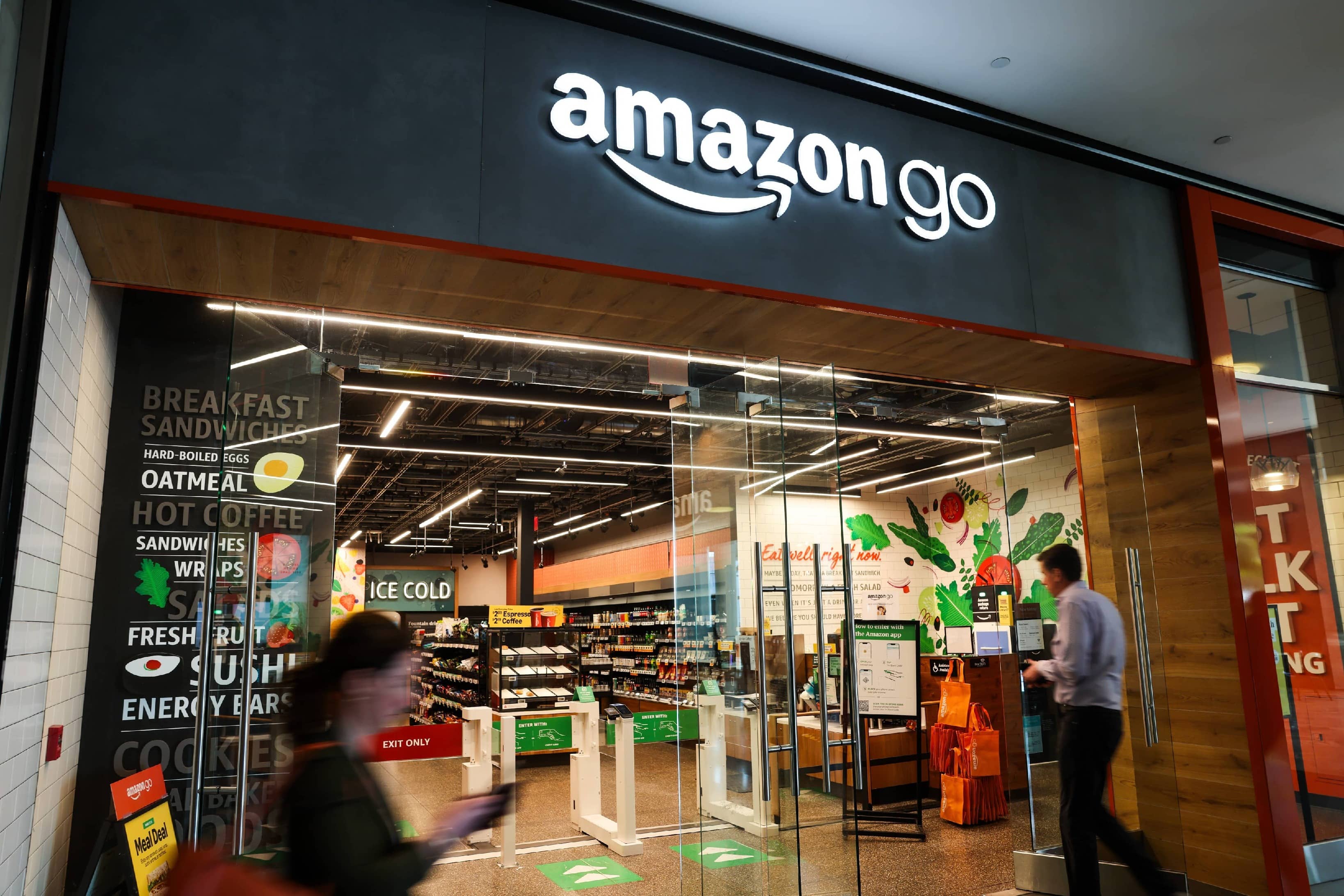 Uma loja Amazon Go em Manhattan