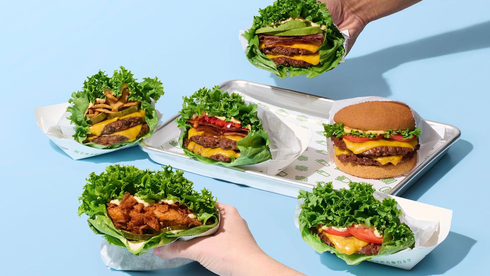 Menu Good Fit da rede Shake Schak, dos EUA