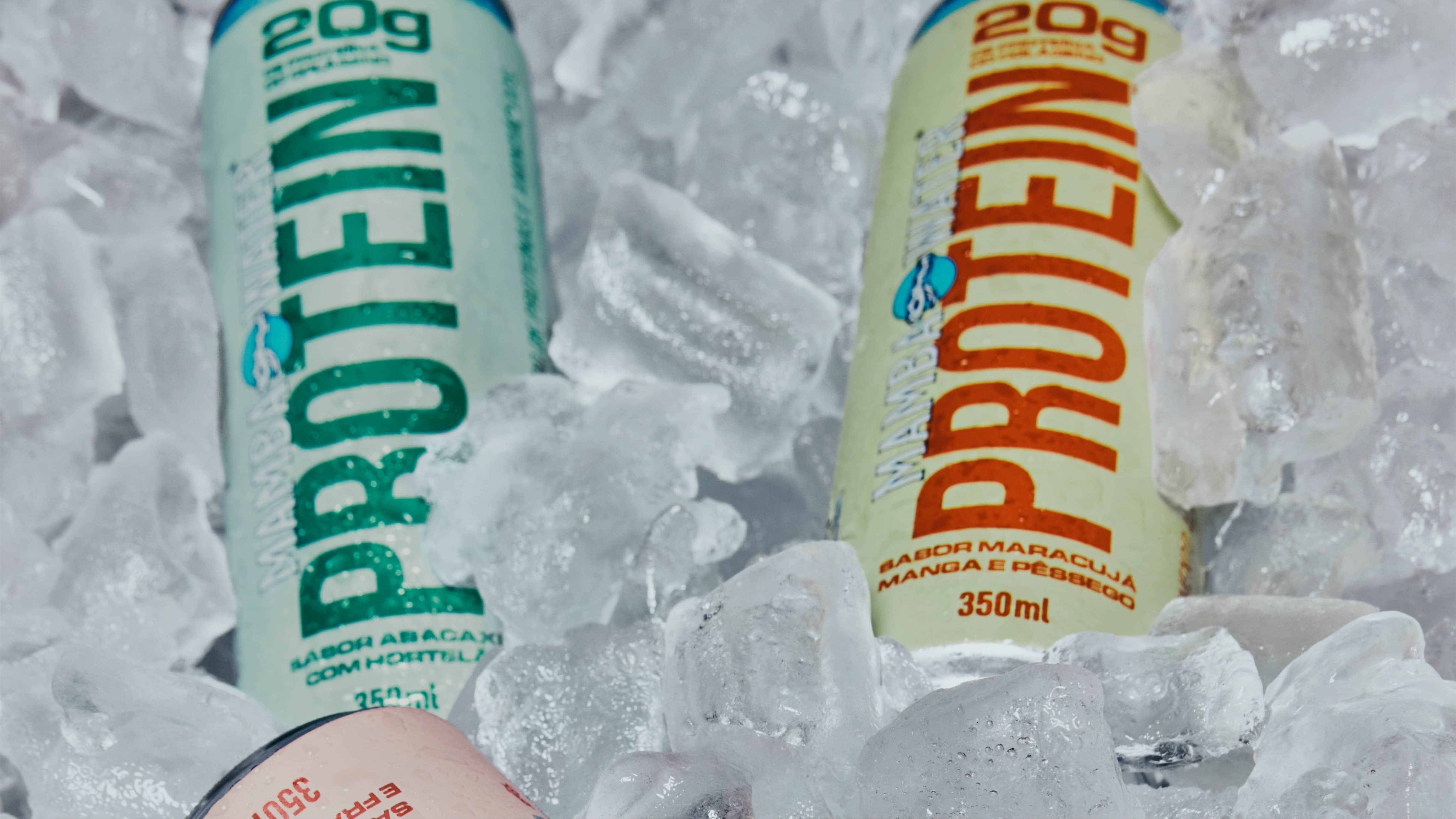 Água proteica da Mamba conta com colágeno fornecido pela JBS 