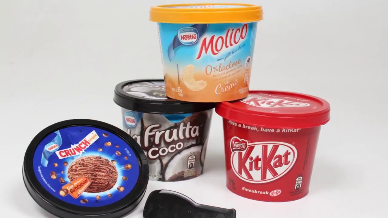 Sorvetes da Nestlé