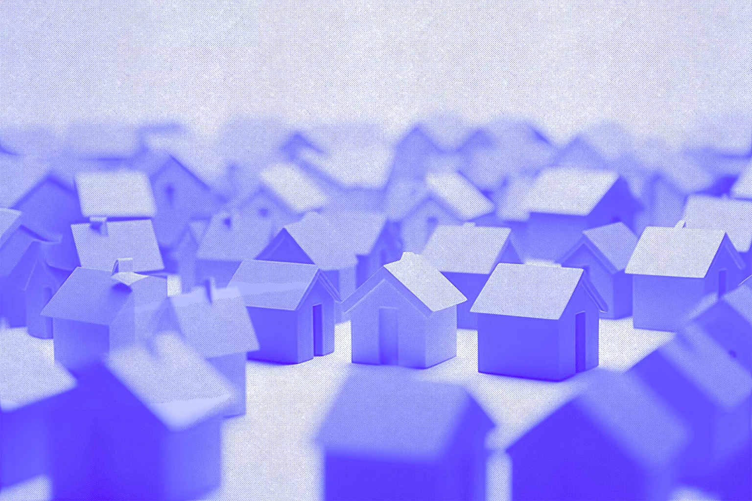 Imagem de várias casinhas para ilustrar reportagem sobre como declarar imóveis no exterior no Imposto de Renda e pagar imposto sobre aluguel ou venda