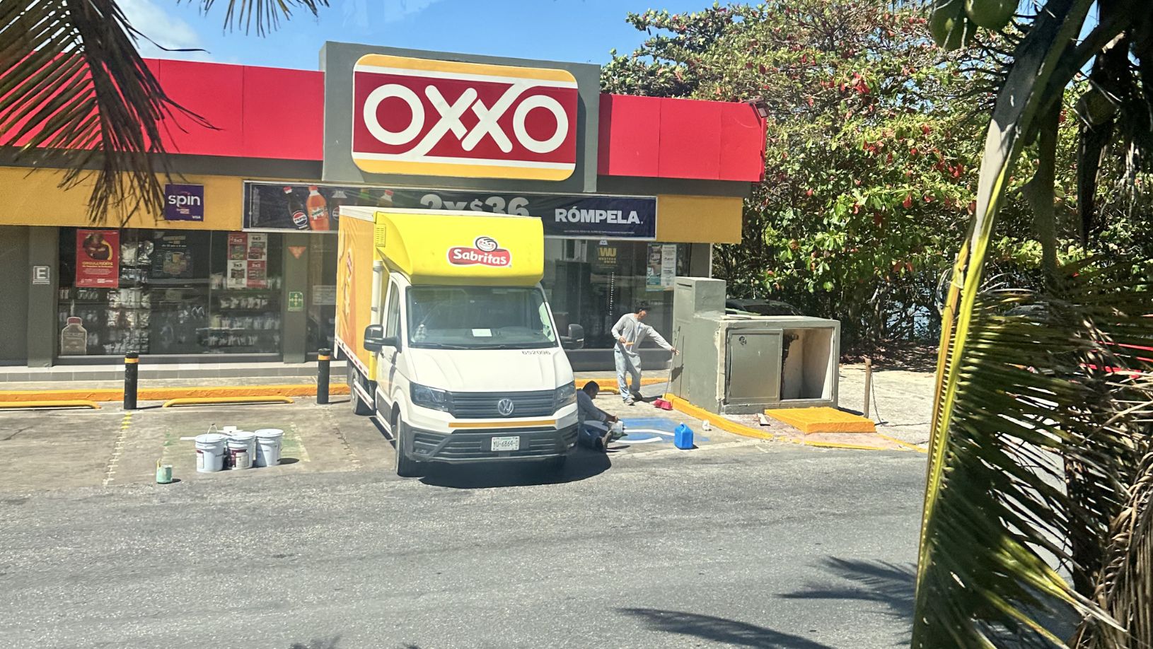 Loja do Oxxo em Cancún, no México (Foto: Raquel Brandão)