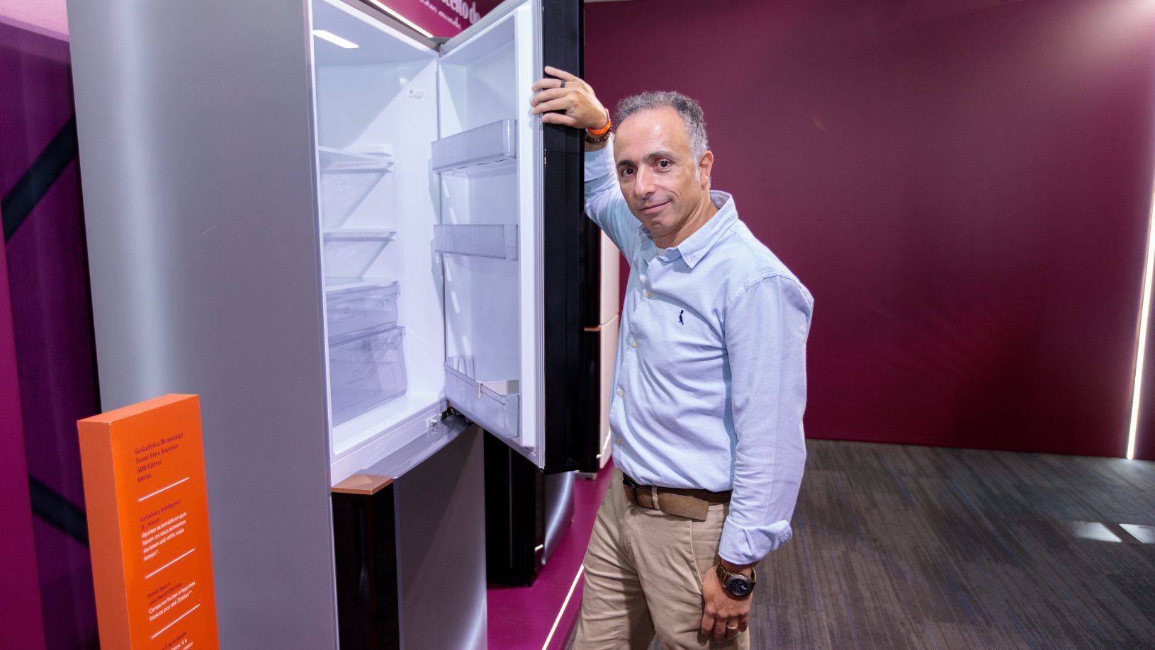 Gustavo Ambar, general manager da Whirlpool no Brasil: mais lançamentos para lidar com concorrência (Foto: Divulgação)