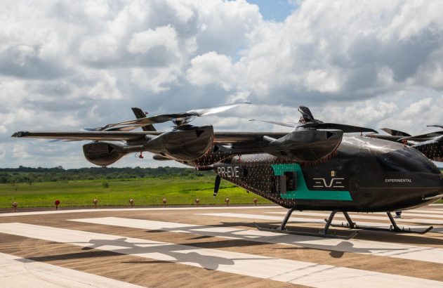 Eve: companhia da Embraer fez mais voo teste do eVTOL (Foto: Divulgação)