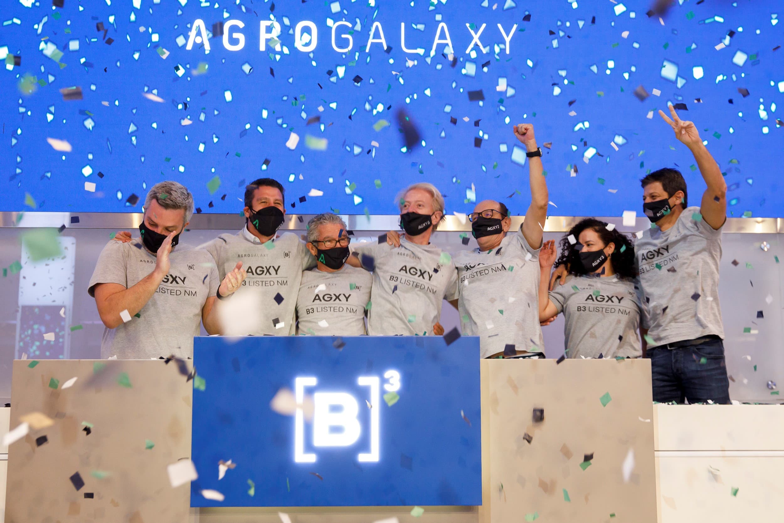 IPO da AgroGalaxy, em 2021: empresa arrecadou R$ 350 milhões