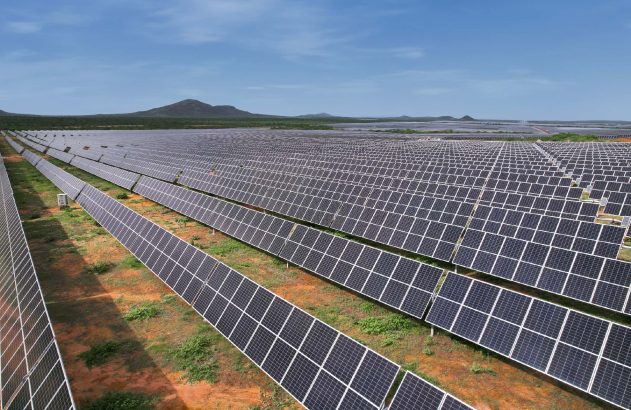 Planta solar Jacarandá, da Atlas Renewable, em Juazeiro, na Bahia (Divulgação)