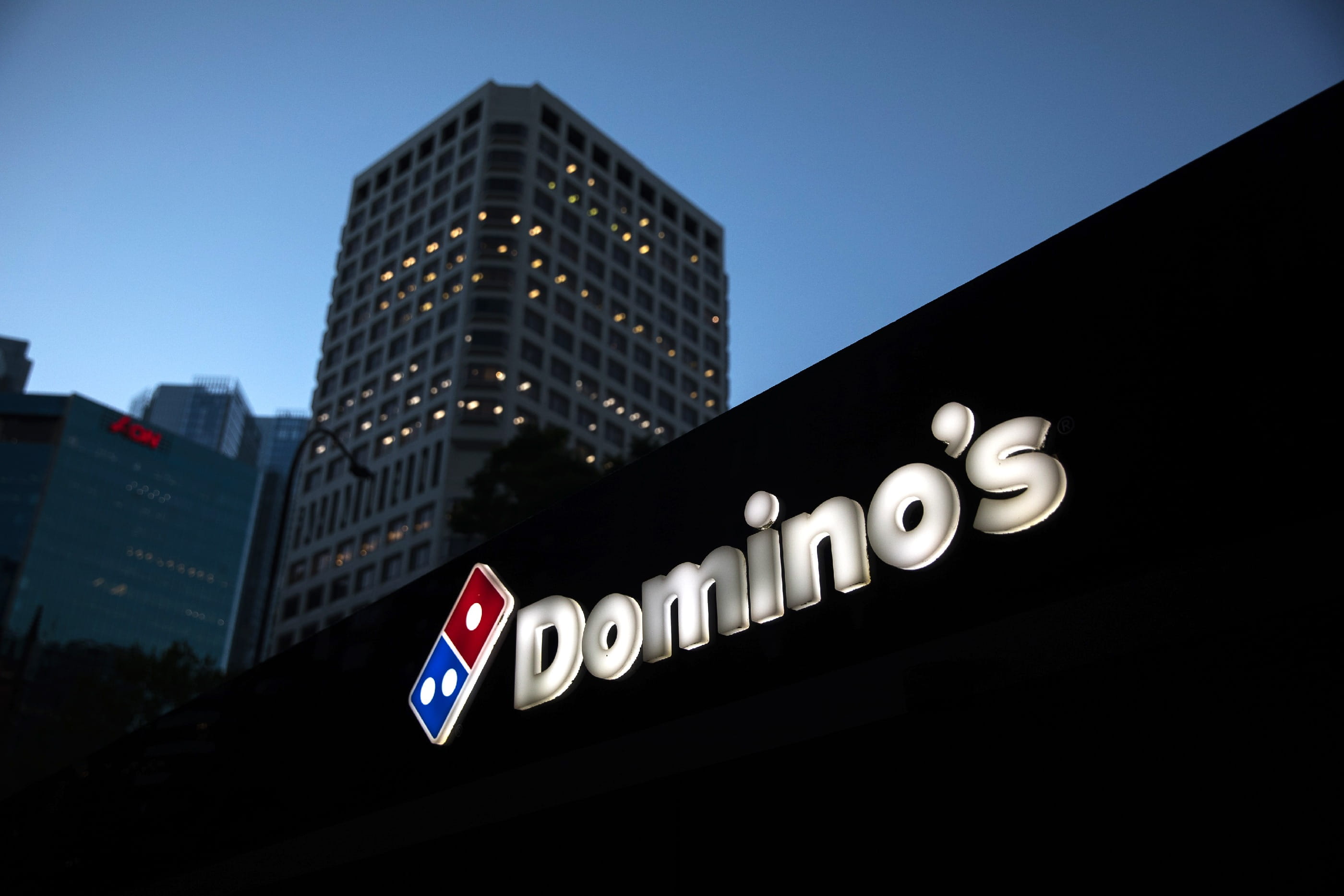 Loja da Domino's em Sydney, na Austrália 