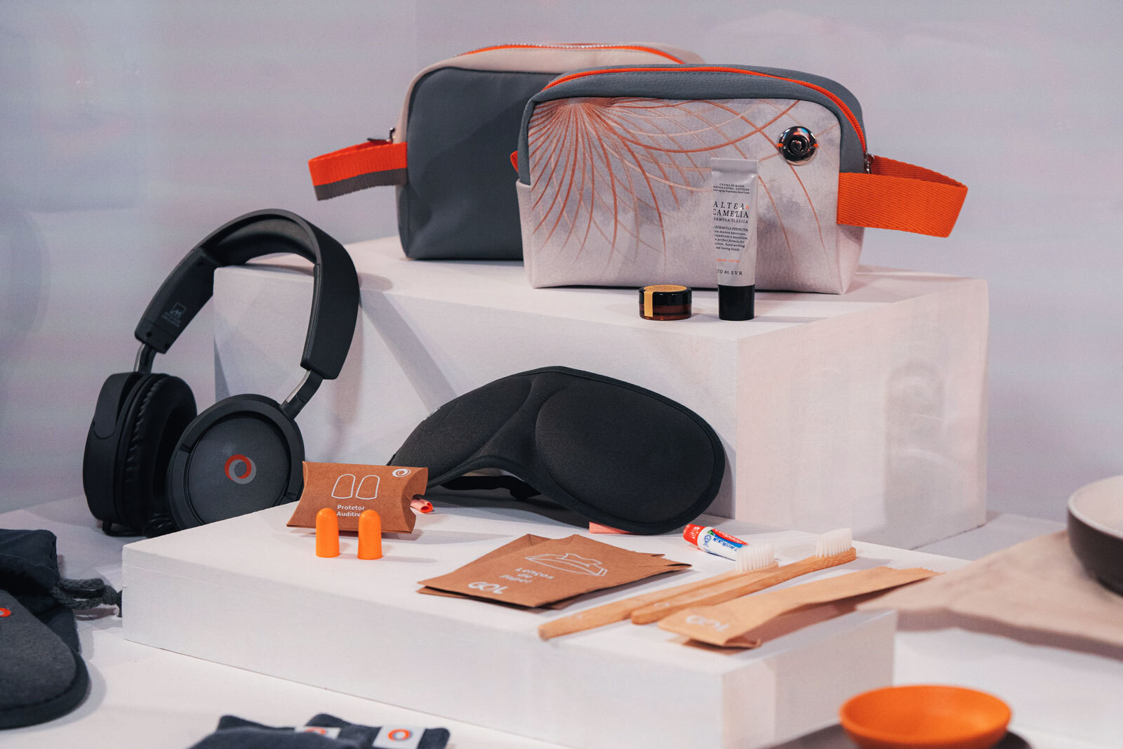 Amenidades da classe executiva da Gol