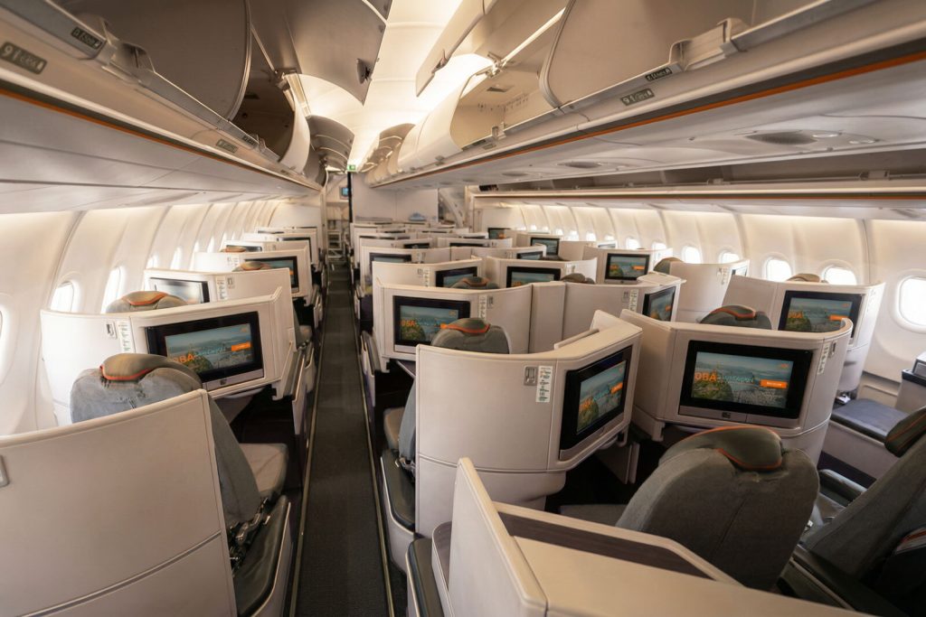 Cabine Business da Gol