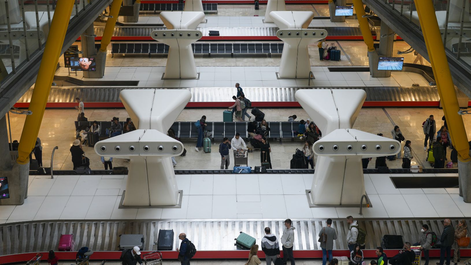 Aeroporto de Barajas, em Madri (Foto: Bloomberg)