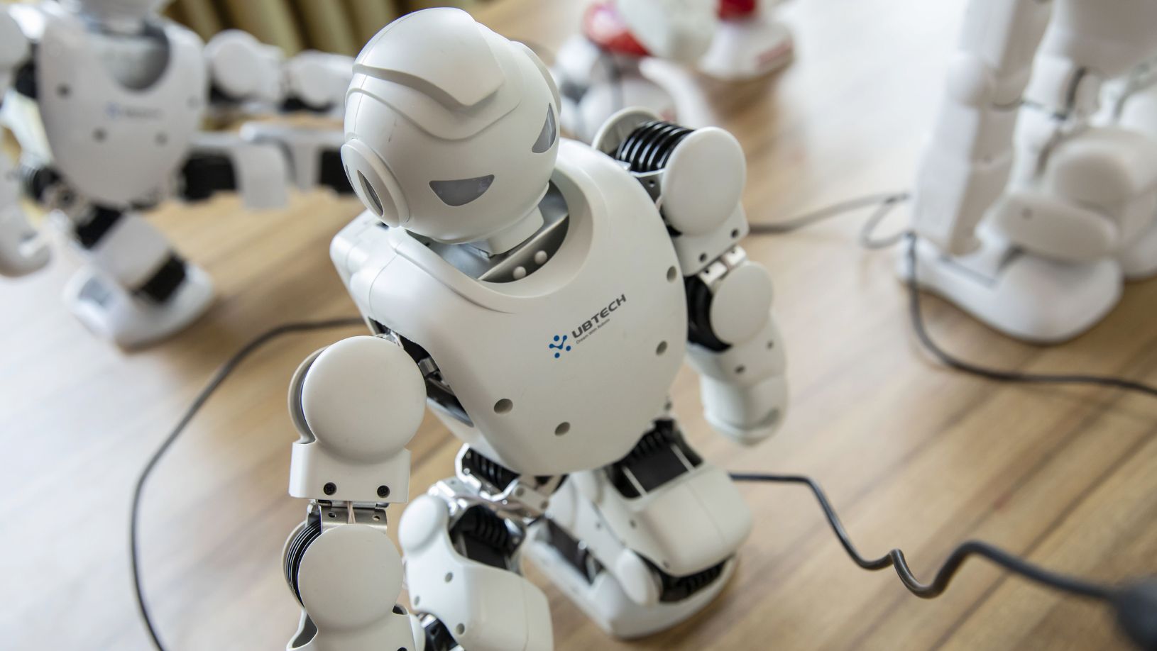 Robô humanóide da UBTech (Foto: Bloomberg)