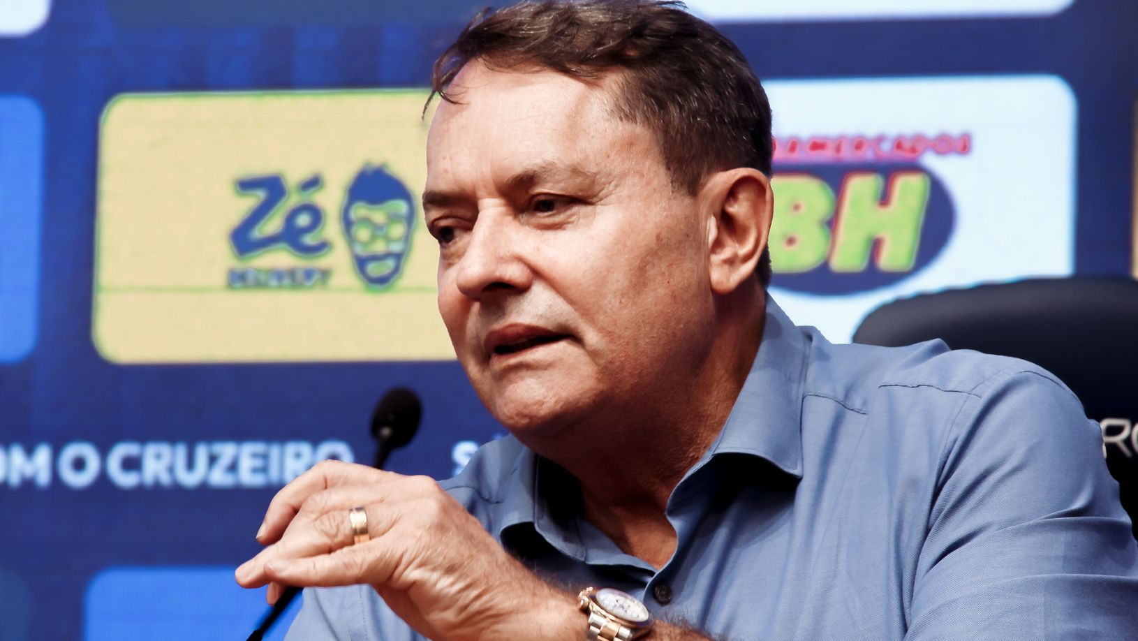 Pedro Lourenço, dono do Supermercados BH (Gustavo Martins/ Cruzeiro)