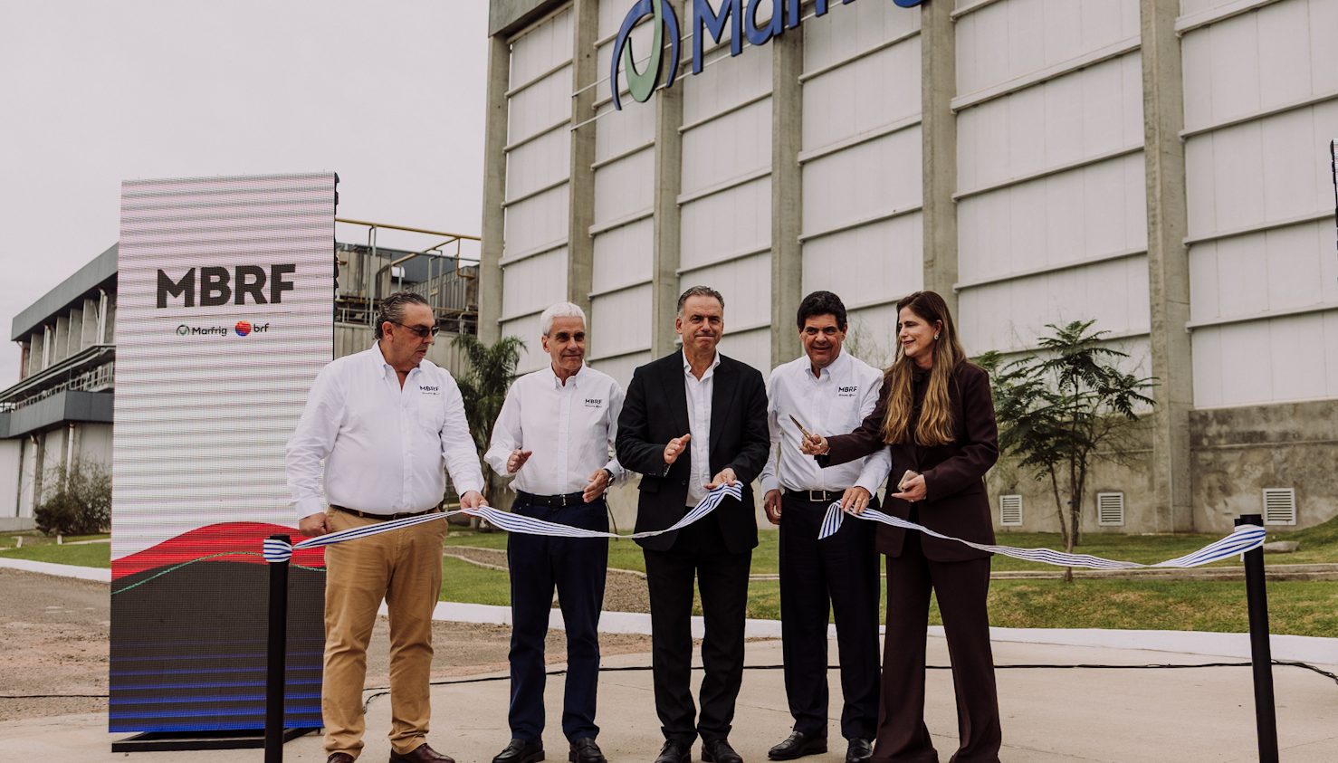 Anúncio do investimento da MBRF no Uruguai