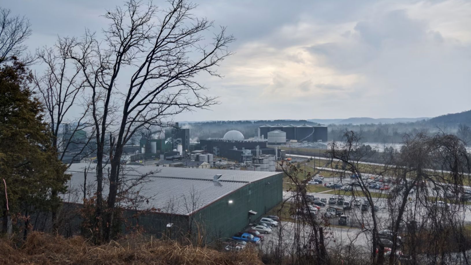 Alambique de bourbon, em Kentucky (Foto: Houston Cofield para WSJ)