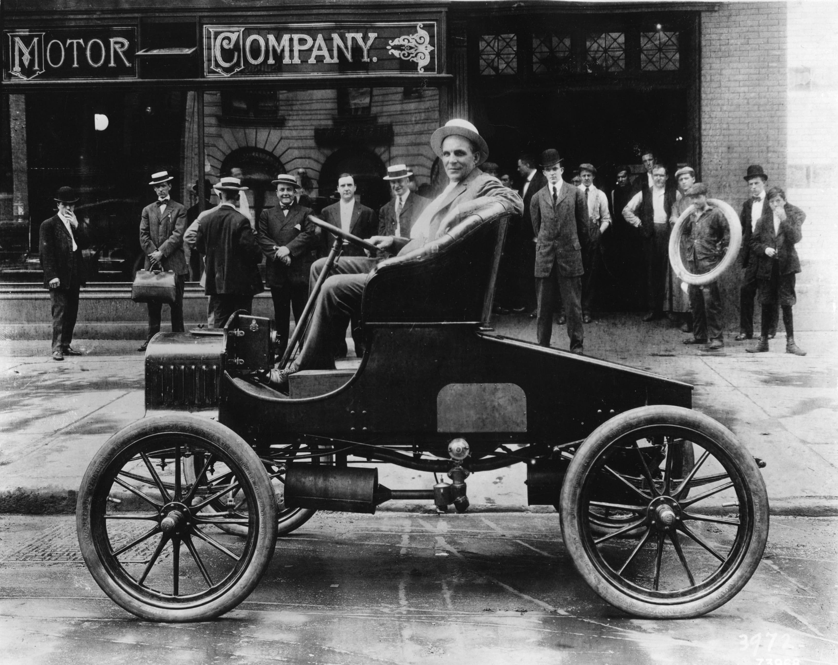 Henry Ford, em uma foto de 1907